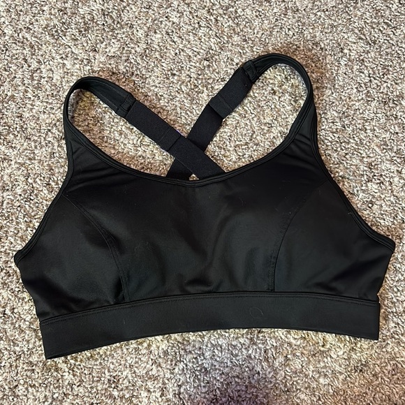 Aerie black adjustable sports bra - Picture 1 of 4